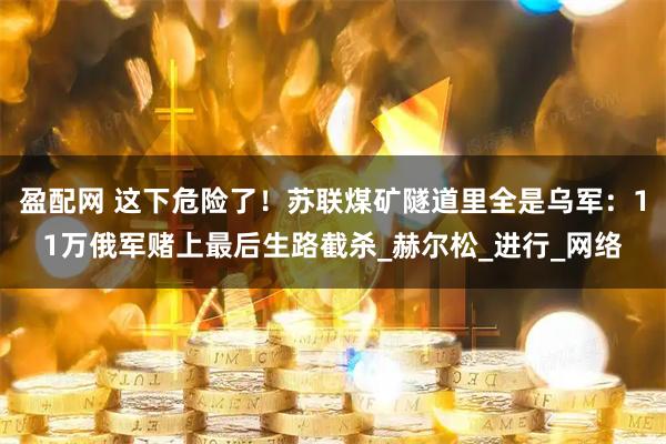 盈配网 这下危险了!苏联煤矿隧道里全是乌军:11万俄军赌上最后生路截杀_赫尔松_进行_网络